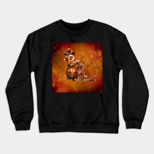 Funny halloween design Crewneck Sweatshirt